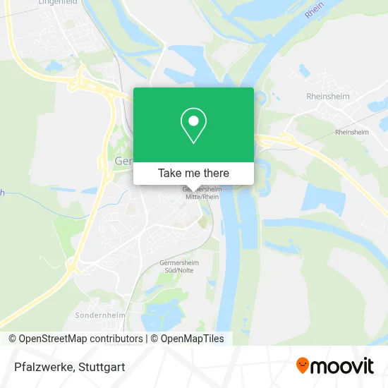 Pfalzwerke map