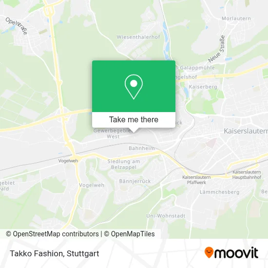 Takko Fashion map
