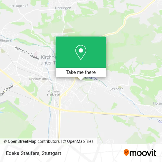 Edeka Staufers map