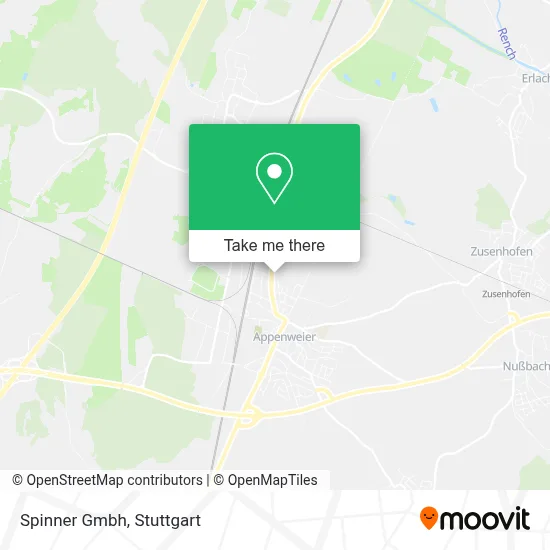 Spinner Gmbh map