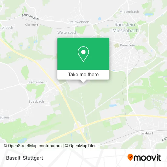 Basalt map