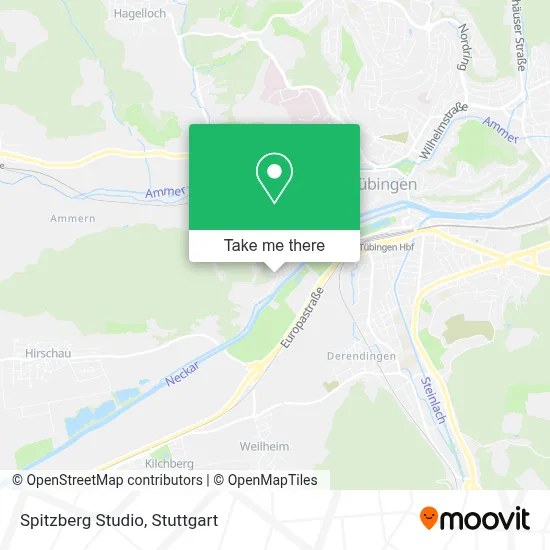 Spitzberg Studio map