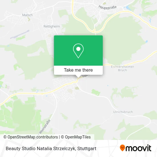 Beauty Studio Natalia Strzelczyk map