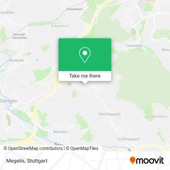 Megelis map