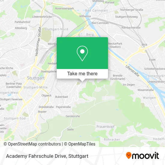 Academy Fahrschule Drive map