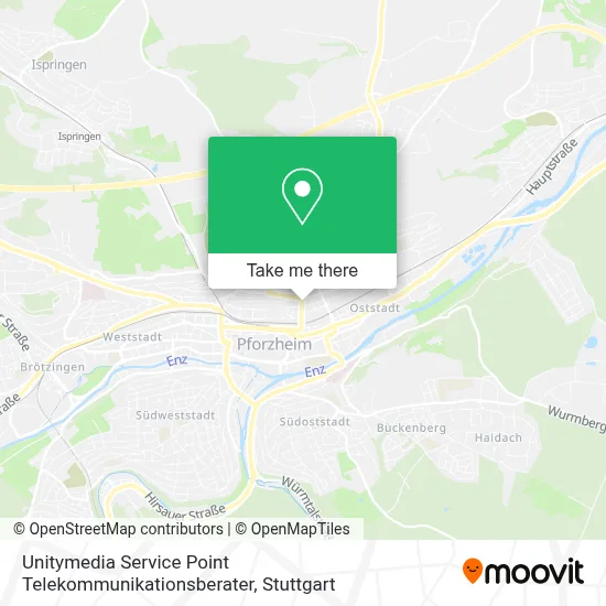Unitymedia Service Point Telekommunikationsberater map