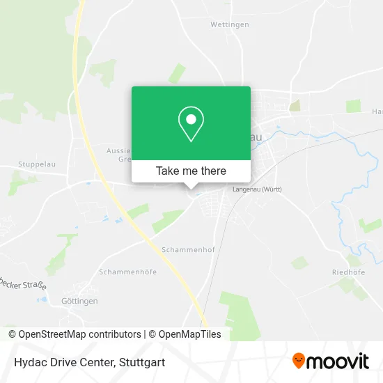 Hydac Drive Center map
