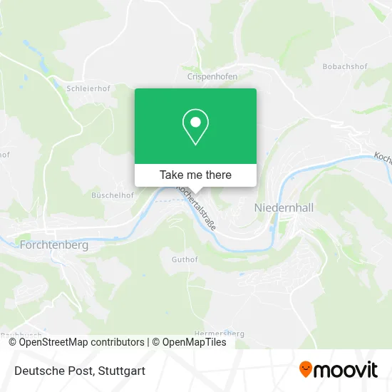 Deutsche Post map