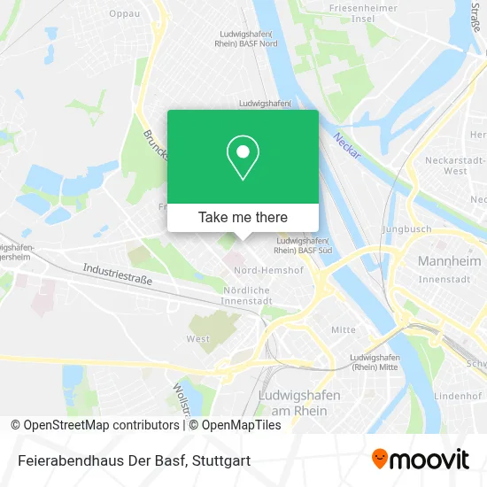Feierabendhaus Der Basf map