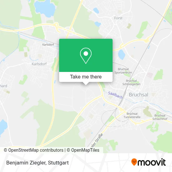 Benjamin Ziegler map