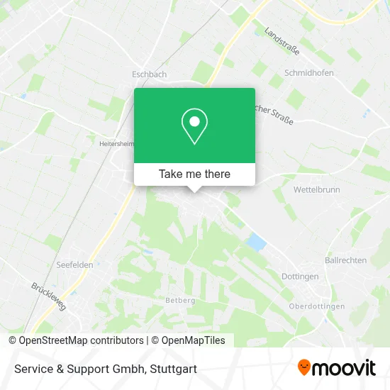 Service & Support Gmbh map