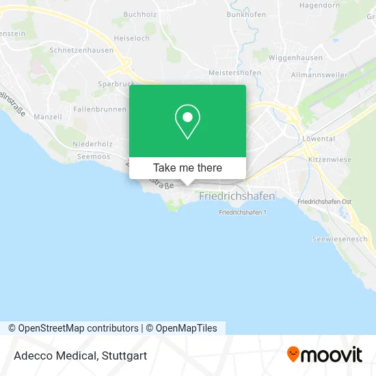 Adecco Medical map