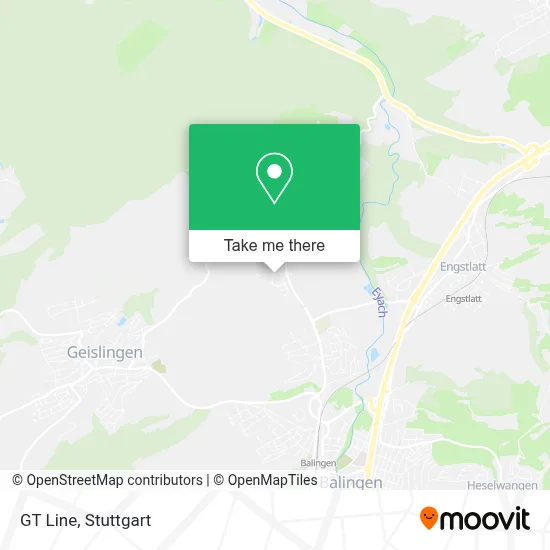 Gt Line map