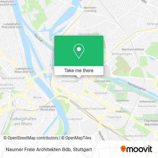 Naumer Freie Architekten Bdb map