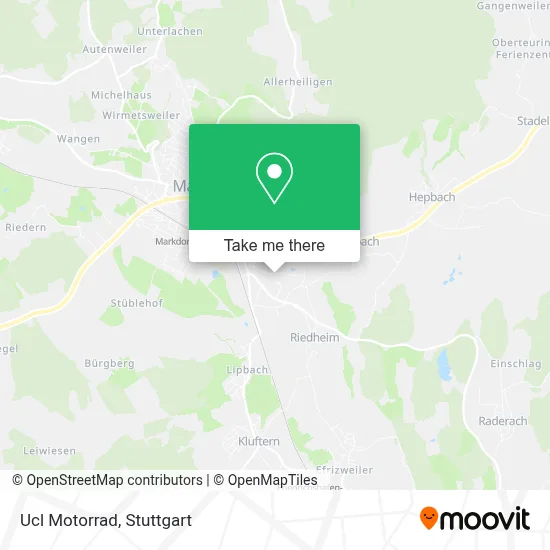 Ucl Motorrad map