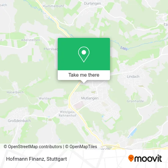Hofmann Finanz map