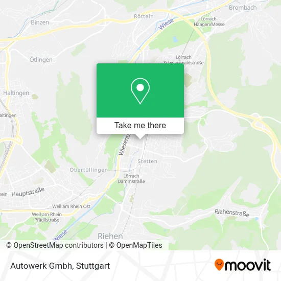 Autowerk Gmbh map