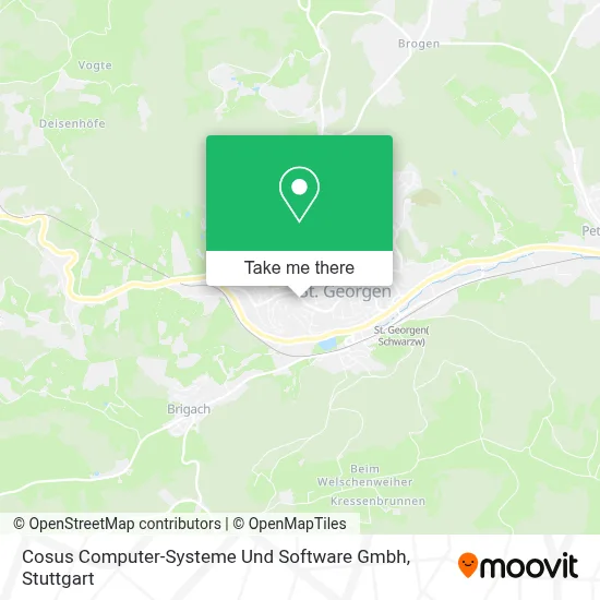 Cosus Computer-Systeme Und Software Gmbh map