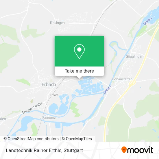Landtechnik Rainer Erthle map