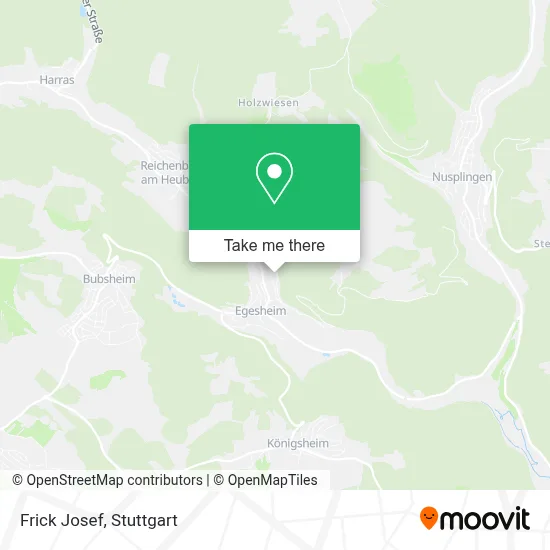 Frick Josef map