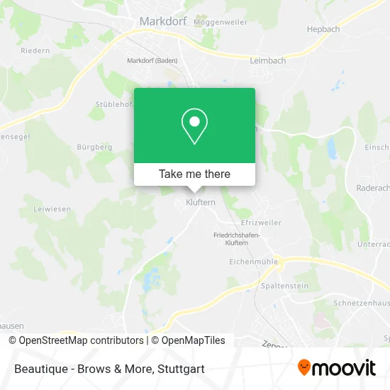 Beautique - Brows & More map