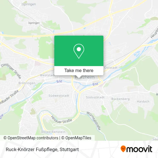 Ruck-Knörzer Fußpflege map