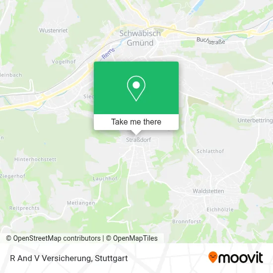 R And V Versicherung map