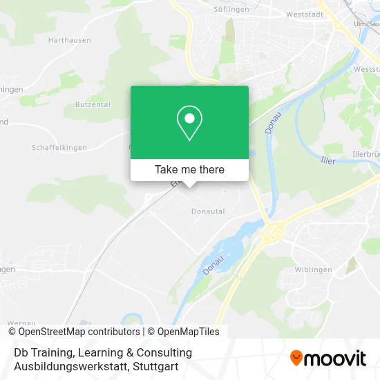 Db Training, Learning & Consulting Ausbildungswerkstatt map