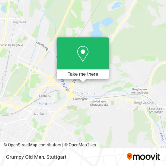 Grumpy Old Men map
