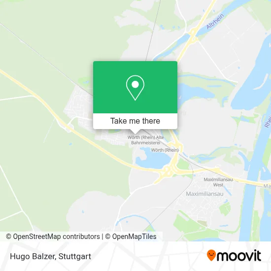 Hugo Balzer map