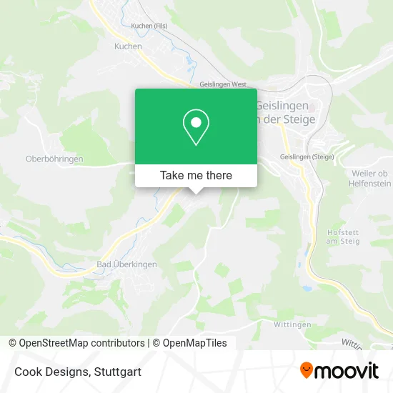 Cook Designs map