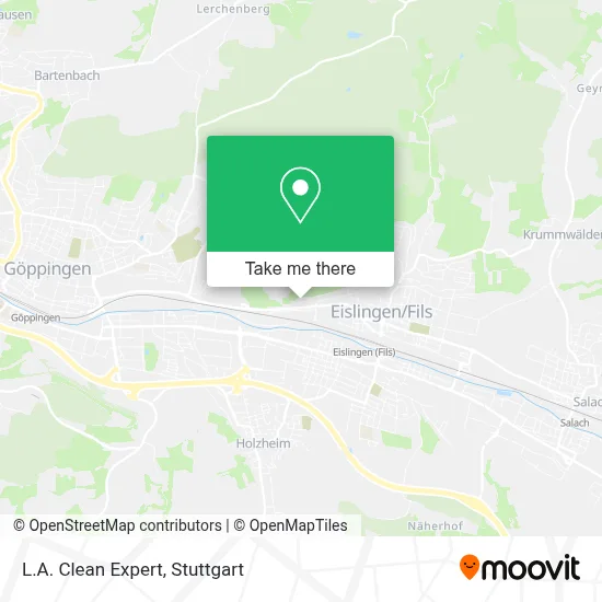 L.A. Clean Expert map