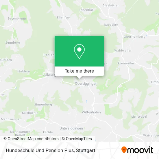 Hundeschule Und Pension Plus map