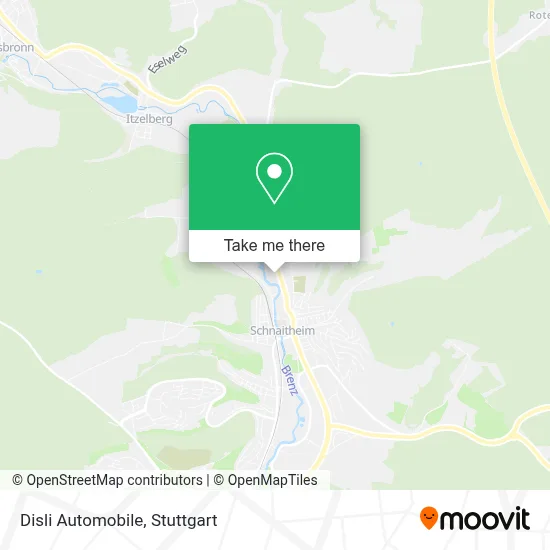 Disli Automobile map