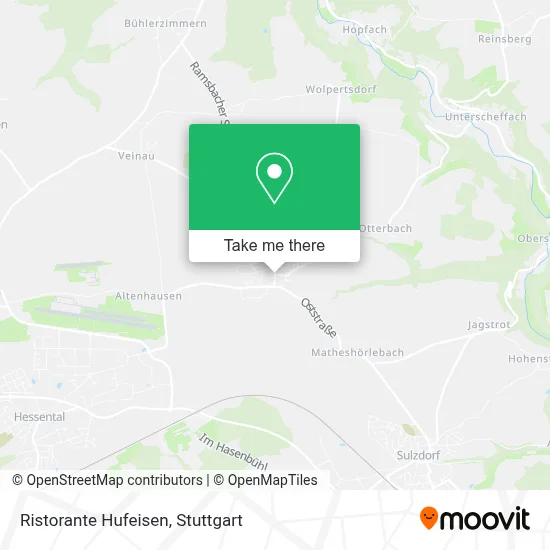 Ristorante Hufeisen map