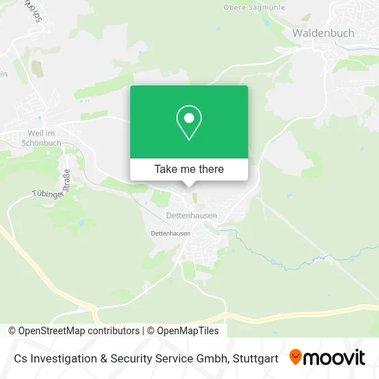 Cs Investigation & Security Service Gmbh map