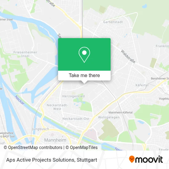 Aps Active Projects Solutions map