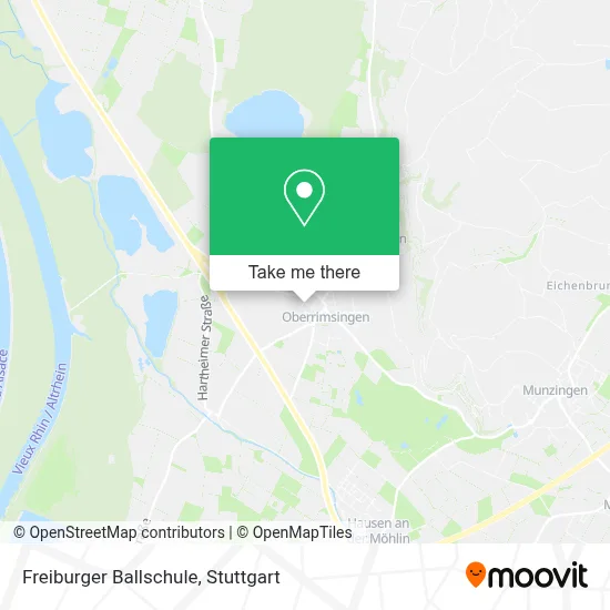 Freiburger Ballschule map