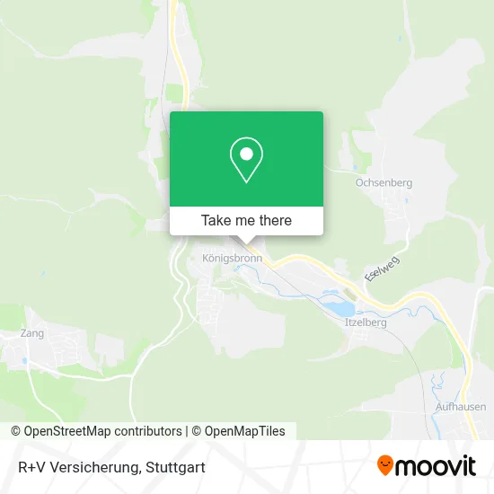 R+V Versicherung map