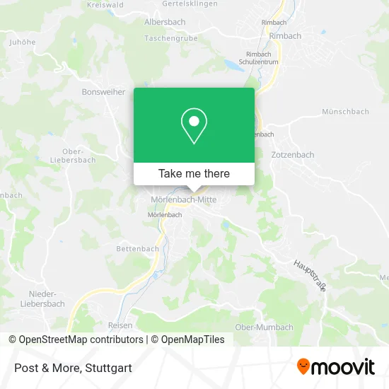Post & More map