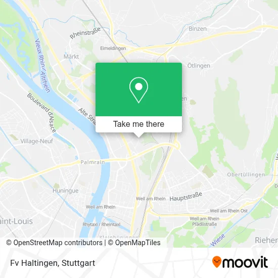 Fv Haltingen map