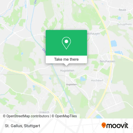 St. Gallus map