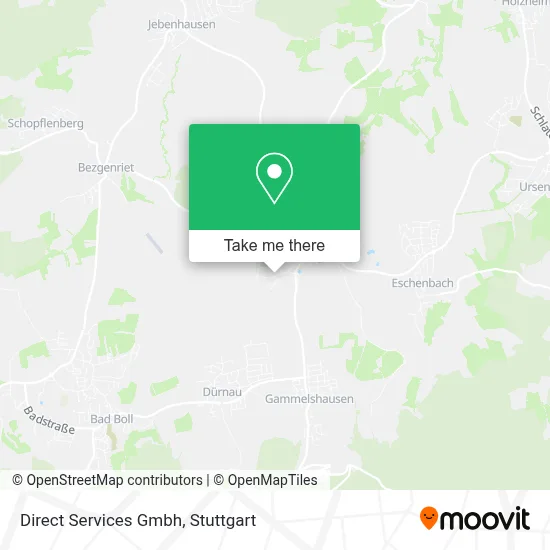 Direct Services Gmbh map
