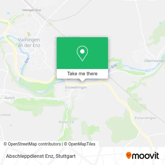 Abschleppdienst Enz map