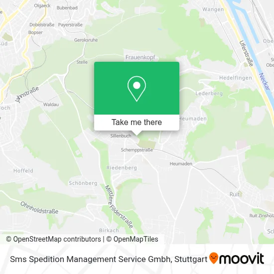 Sms Spedition Management Service Gmbh map