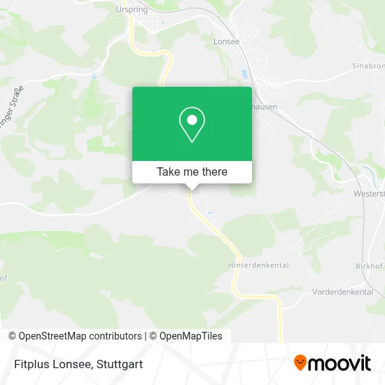 Fitplus Lonsee map