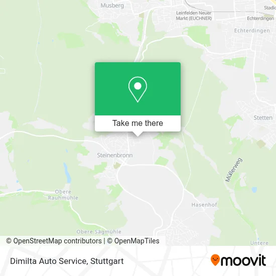 Dimilta Auto Service map