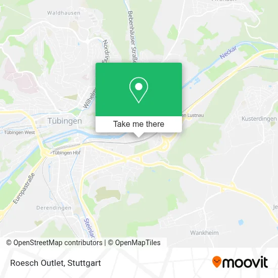 Roesch Outlet map