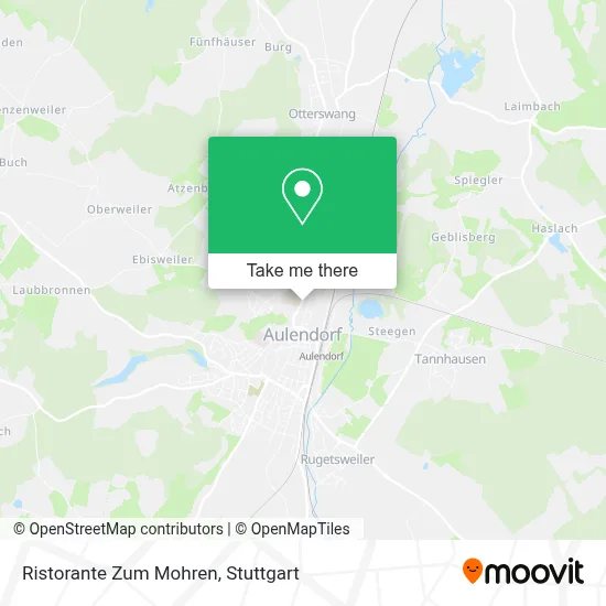 Ristorante Zum Mohren map