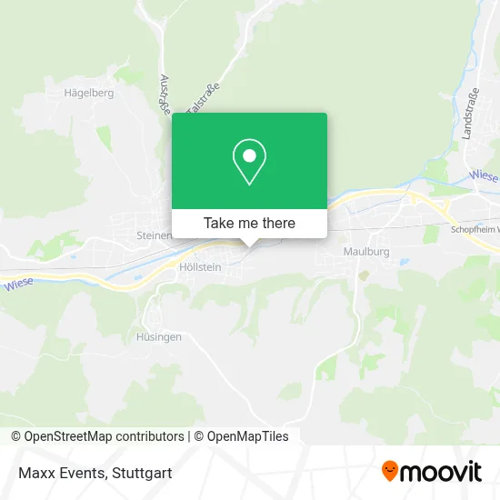Maxx Events map